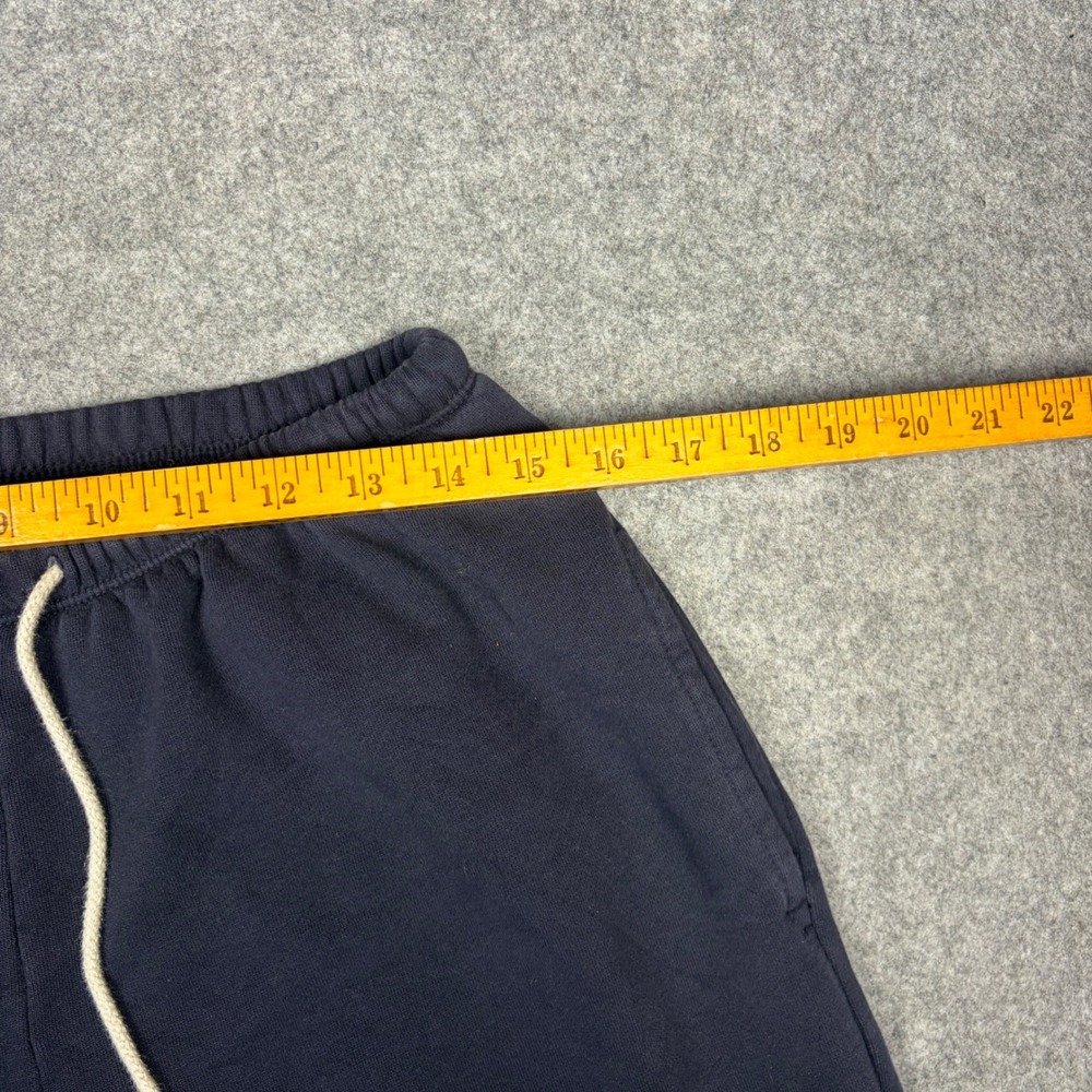 Brandy Melville Navy Blue Rosa Sweatpants Fleece Lined Joggers One Size - Picture 5 of 6